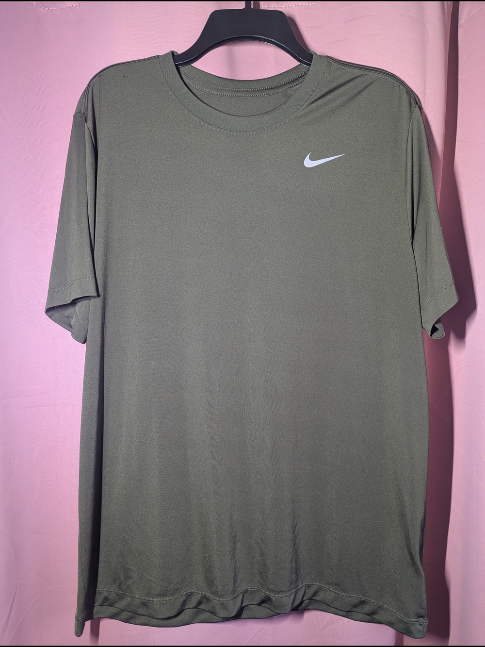 NIKE Dri-Fit The Nike Tee Short Sleeve Large Breathable Lightweight